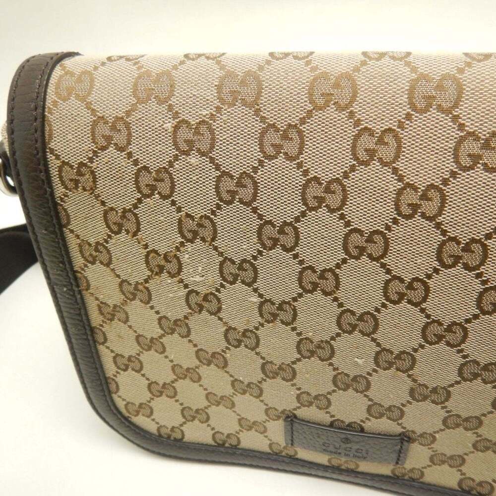 GUCCI Cream Leather Shoulder Bag - Picture 11 of 16